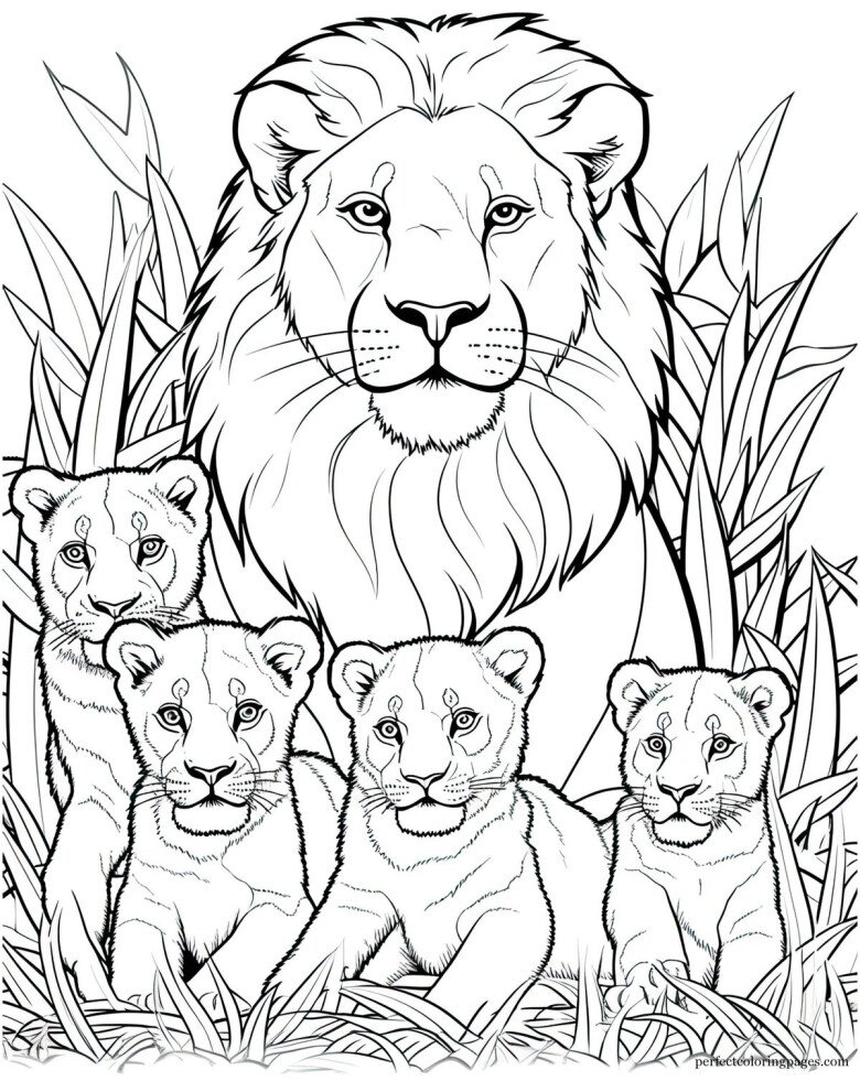 Cùng bé tô màu tranh vua sư tử Simba, nuôi dưỡng sáng tạo, EQ và giá trị đẹp trong tâm hồn trẻ - 4