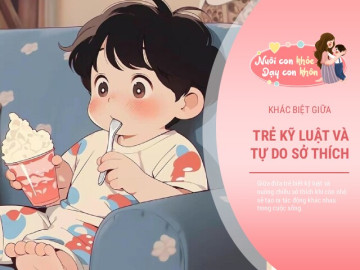 Hạn chế và nuông chiều trẻ ăn kem sẽ tạo ra hai cuộc đời khác nhau khi lớn lên