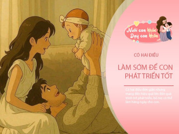 Muốn con mình thông minh, cao lớn và nhanh nhẹn, hãy cho con hai thứ này