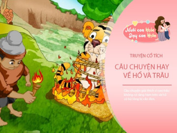 Truyện cổ tích: Hổ và Trâu