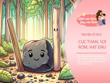 Truyện cổ tích: Cuộc phiêu lưu của cục than, sợi rơm và hạt đậu