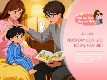 3 mẹo giúp bố mẹ không phải lo lắng khi dạy con, cả nhà thịnh vượng