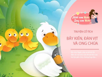 Truyện cổ tích: Bầy kiến, đàn vịt và ong chúa