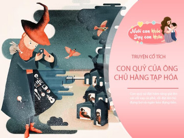 Truyện cổ tích: Con quỷ của ông chủ hàng tạp hóa