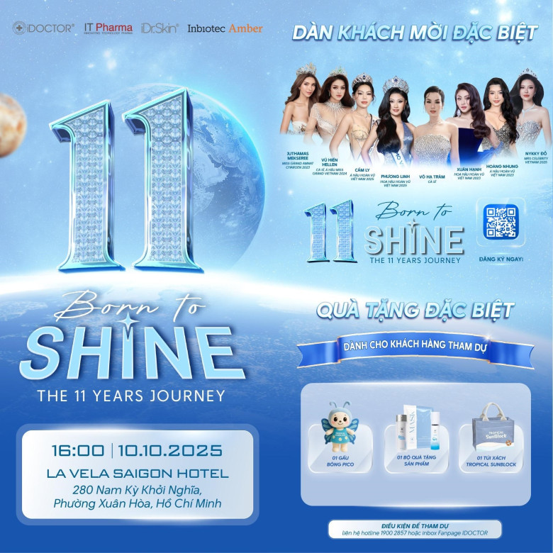 iDOCTOR kỷ niệm 11 năm hành trình khoa học và sắc đẹp – Chuẩn bị ra mắt Inbiotec Amber amp; Tropical Sunblock diện mạo mới - 1