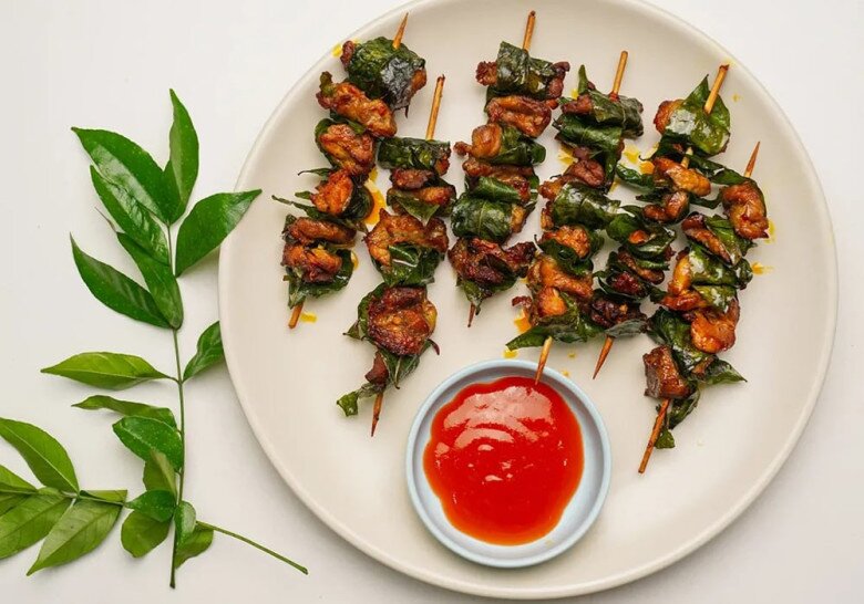 Loại lá xưa rụng đầy không ai ngó ngàng, nay được chuộng vì hương vị lạ giá 70.000 đồng/kg, tốt cho sức khoẻ - 2