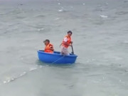 Nạn nhân vụ 3 người trên thúng mất tích: Thúng chìm trong tâm bão số 13, lạc nhau