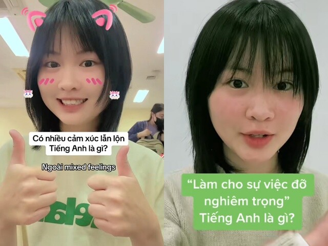Điều khiến kênh Tiktok dạy Tiếng Anh của Minh Hạnh được yêu thích chính là sự gần gũi, vui nhộn