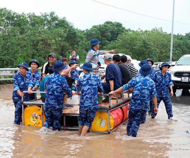 Chuẩn bị các phương án ứng phó với mưa lớn.