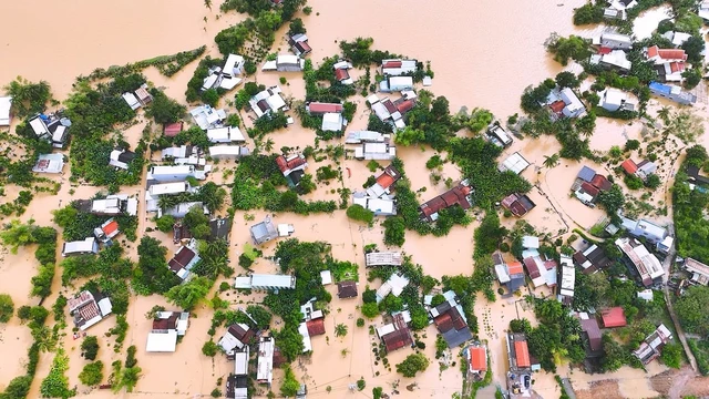 Các tỉnh từ Thanh Hóa đến Lâm Đồng bước vào đợt mưa rất lớn từ chiều nay.