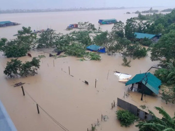 Tin tức 24h: Miền Bắc giảm mưa nhưng lũ trên các sông vẫn lên nhanh