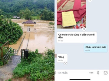 Những tin nhắn của cán bộ thủy văn ở vùng lũ Lạng Sơn khiến ai cũng xúc động