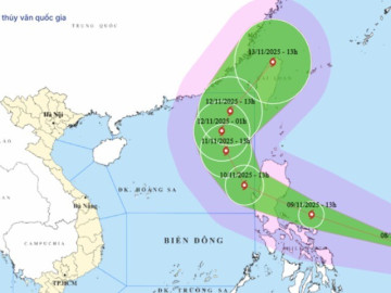 Xuất hiện cơn bão rất mạnh, sau khi vào Biển Đông ảnh hưởng thế nào tới nước ta?