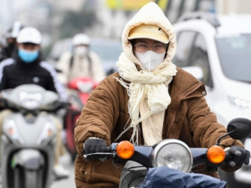 Miền Bắc rét khô, tâm mưa miền Trung dịch chuyển ra Huế - Đà Nẵng