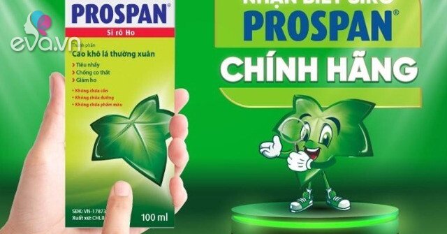3 cách đơn giản để nhận biết Prospan nhập khẩu chính hãng