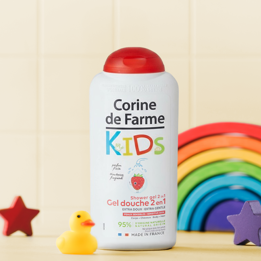 Corine de Farme Batman Shower Gel 2 in 1 Strawberry hương Dâu ngọt ngào