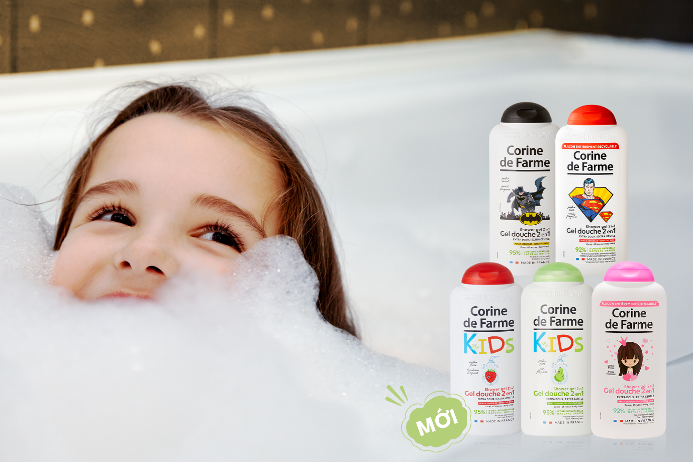 Du hành vũ trụ sạch khuẩn cùng 3 “tân binh” tắm gội 2in1 Corine De Farme mới cho bé - 6