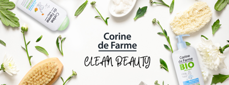 Corine de Farme - Thương hiệu mỹ phẩm Pháp với thành phần tinh khiết từ thiên nhiên