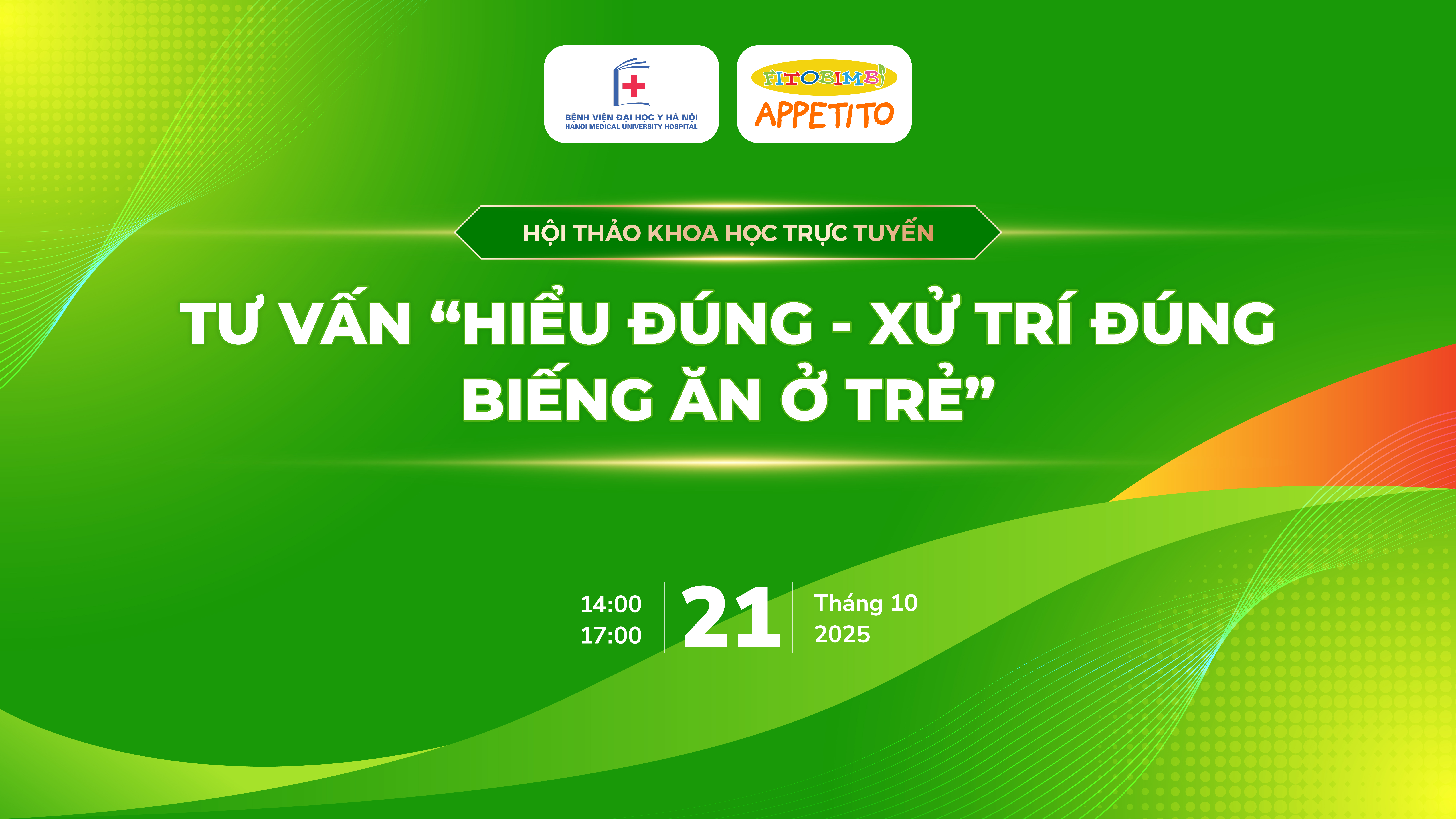 Đại học Y Hà Nội tổ chức thành công hội thảo khoa học trực tuyến “Hiểu đúng – Xử trí đúng biếng ăn ở trẻ” - 1