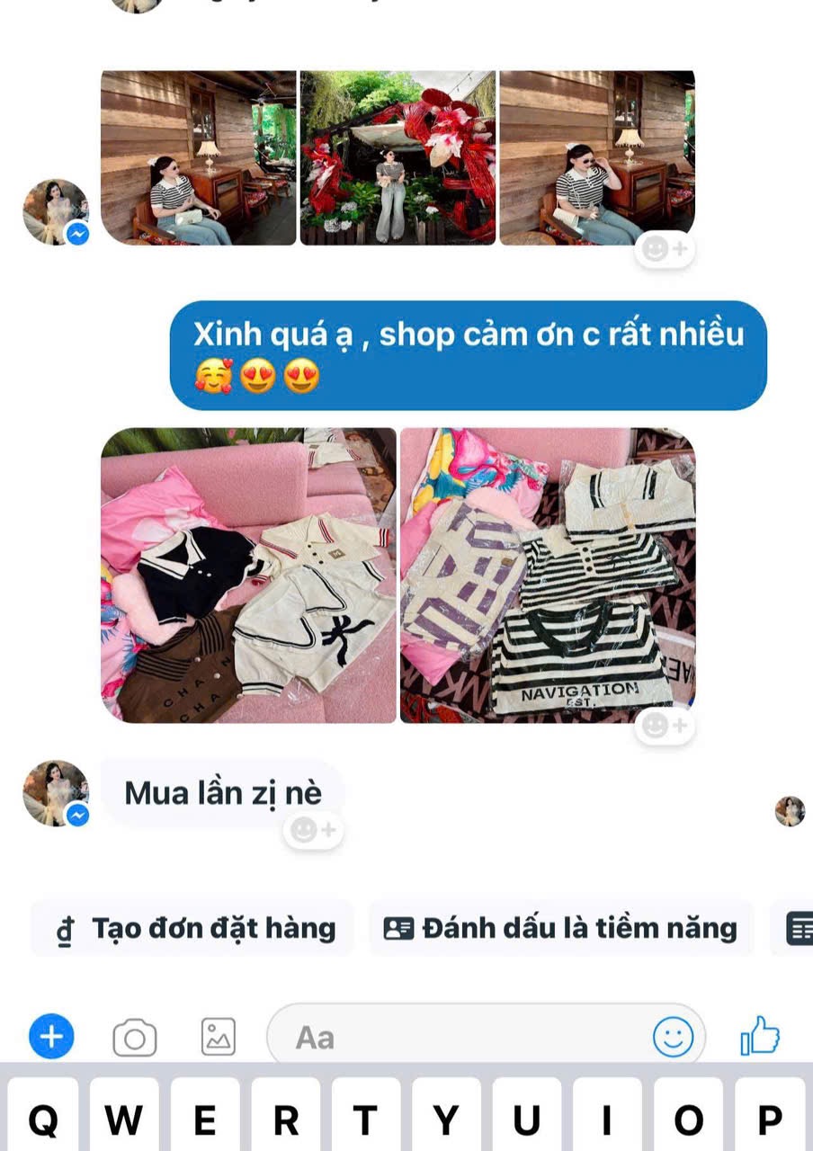 Khách hàng hài lòng khi mua hàng tại Chanh Store