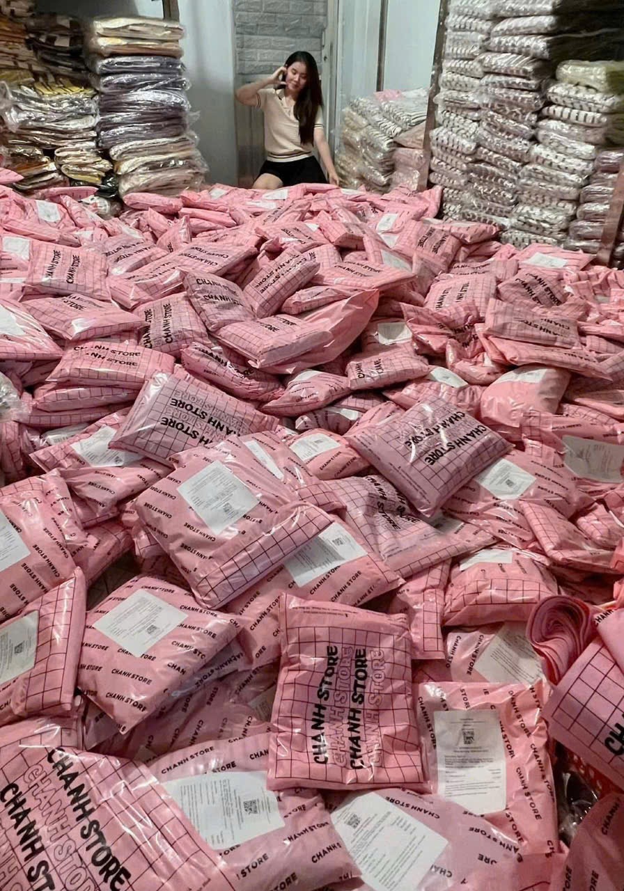 Số lượng đơn khổng lồ tại Chanh Store