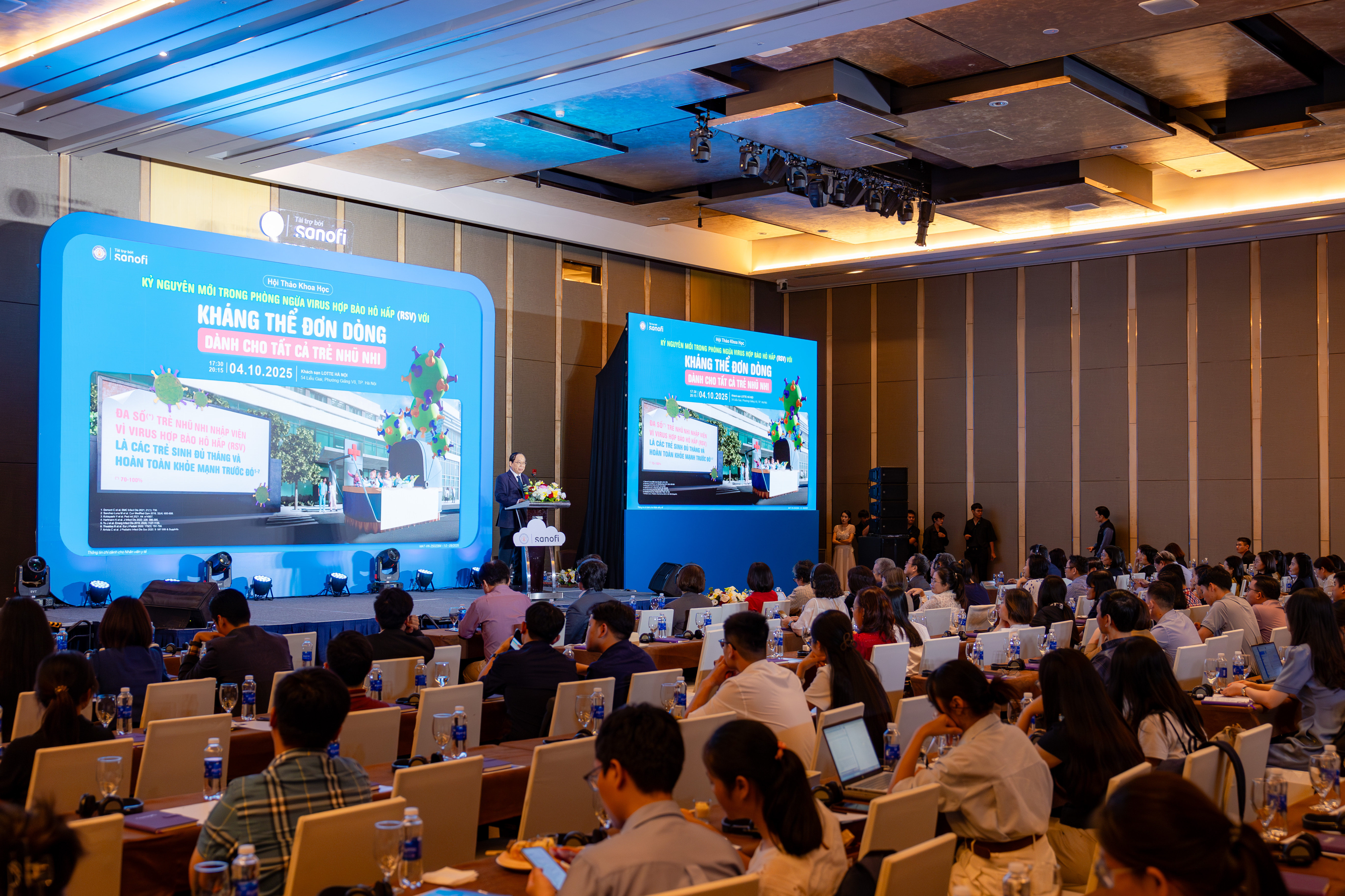Chuỗi hội thảo về phòng ngừa RSV với kháng thể đơn dòng có tác dụng kéo dài dành cho tất cả trẻ nhũ nhi thu hút nhiều chuyên gia tham dự.