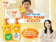 TheCi Foam: Bọt tắm gội thế hệ mới định chuẩn lại chăm sóc da trẻ em