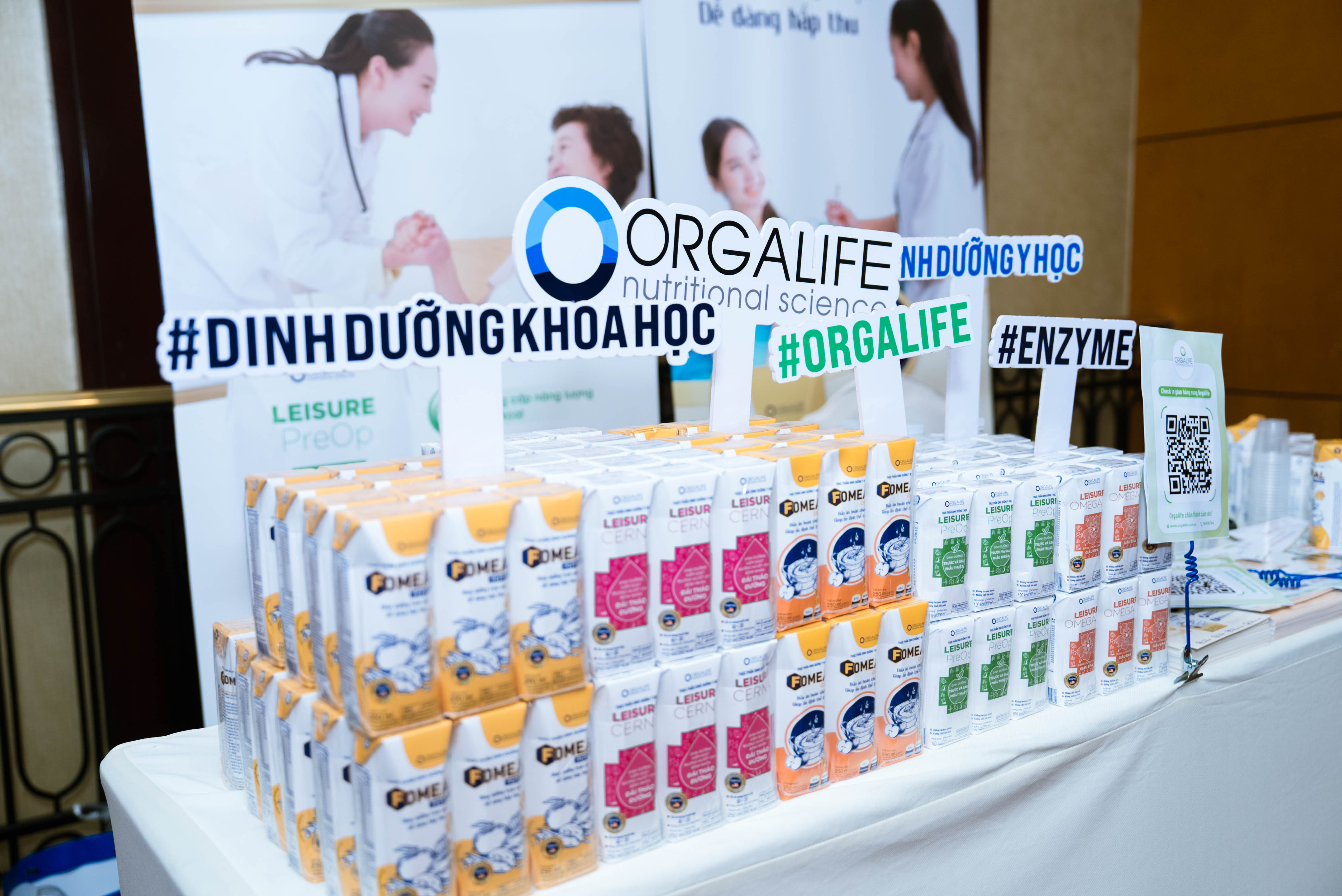 Orgalife nghiên cứu, phát triển và sản xuất đa dạng thực phẩm dinh dưỡng y học phù hợp cho từng bệnh lý. Nguồn: Orgalife.