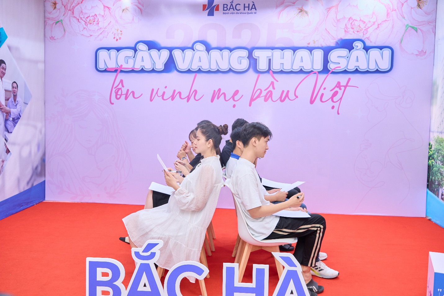 Minigame “Hiểu mẹ bầu” mang lại bầu không khí vui tươi và gắn kết