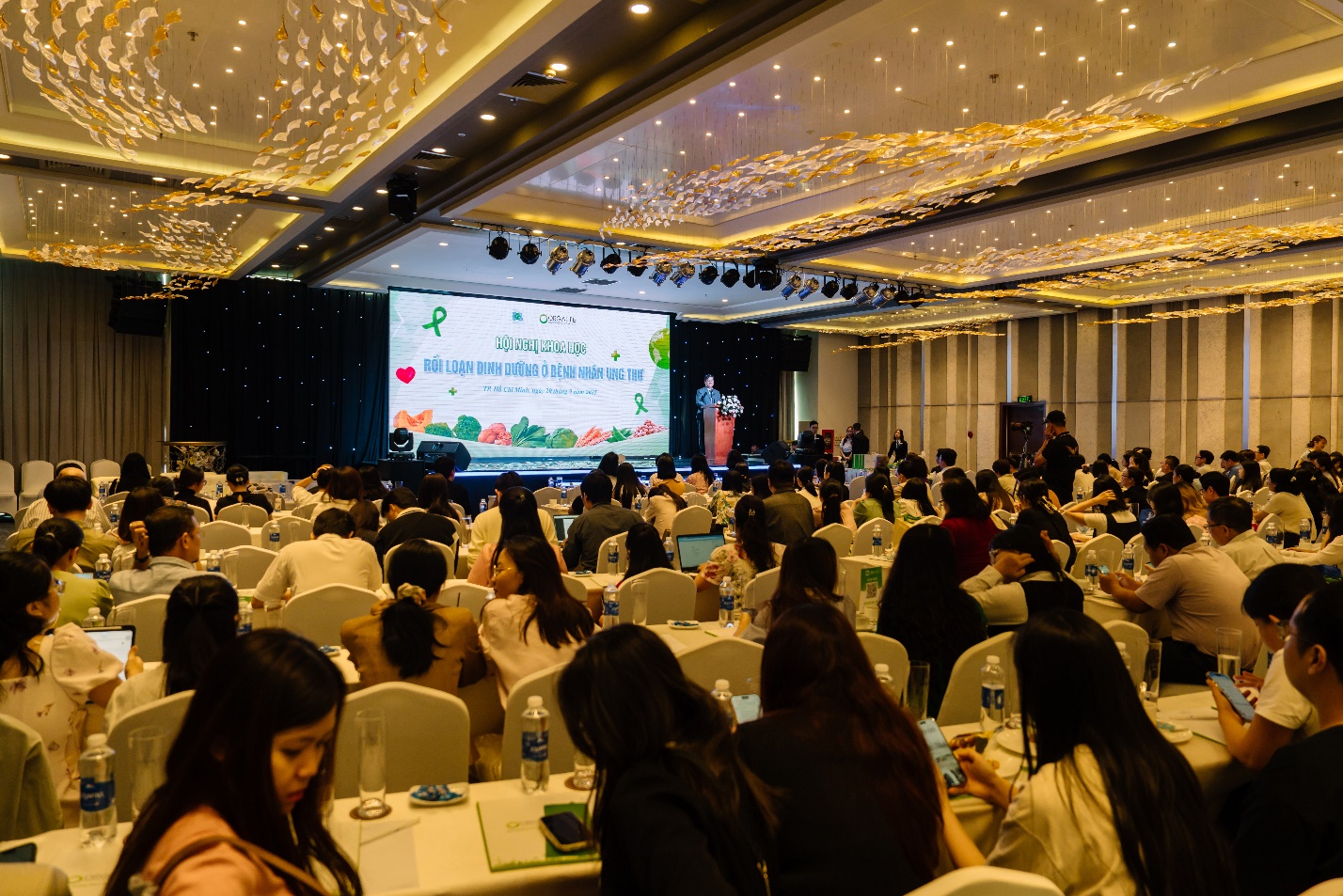 Hội nghị khoa học “Rối loạn dinh dưỡng ở bệnh nhân ung thư” do Bệnh viện Ung Bướu TP.HCM phối hợp cũng Orgalife tổ chức vào tháng 9/2025. Nguồn: Orgalife.