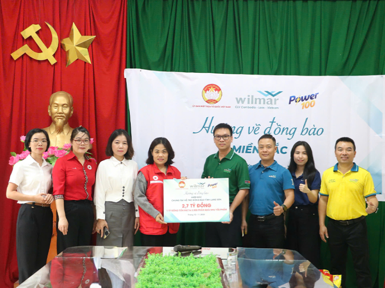 Tập đoàn Wilmar CLV trao tặng 15 tỷ đồng hỗ trợ người dân các tỉnh miền Bắc và miền Trung khắc phục hậu quả sau bão lũ - 3