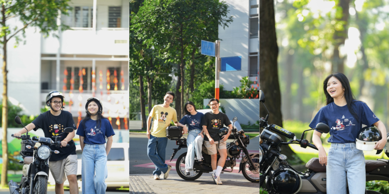 Theo chân hành trình trải nghiệm của Mickey và Minnie, giới trẻ 2 miền khoe bộ hình khám phá những góc phố thân quen - 1