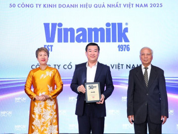 Vinamilk khẳng định bản lĩnh tiên phong qua bảng xếp hạng Top50 năm 2025