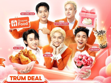 ShopeeFood tung chiêu “đốn tim” phái đẹp nhân ngày 20.10