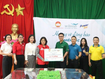 Tập đoàn Wilmar CLV trao tặng 15 tỷ đồng hỗ trợ người dân các tỉnh miền Bắc và miền Trung khắc phục hậu quả sau bão lũ