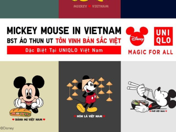 UNIQLO khởi động Tuần lễ Cảm Ơn, trích doanh thu UT Mickey Mouse xây hai điểm trường