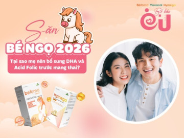 "Săn" bé Ngọ 2026: Tại sao mẹ nên bổ sung DHA và acid folic trước mang thai?