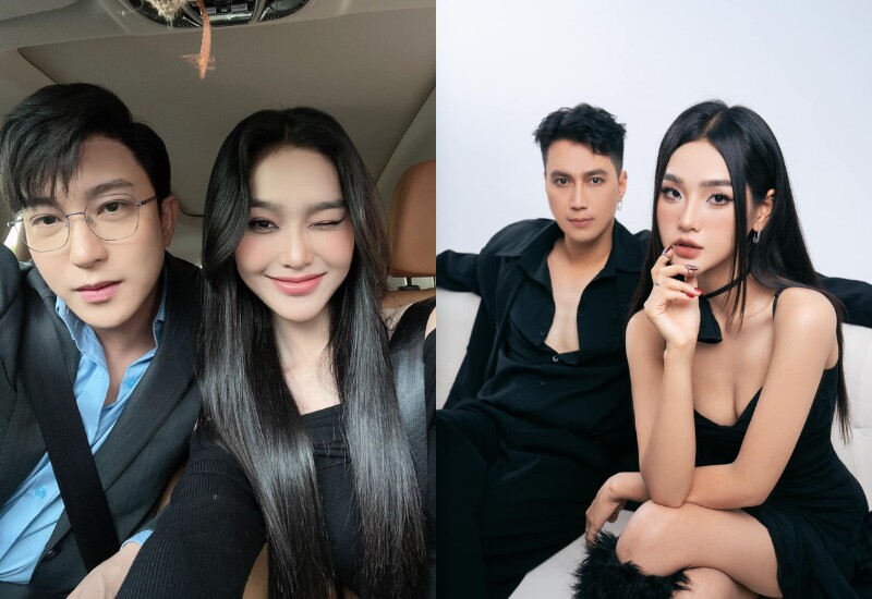 B Trần - Việt Anh được biết đến là những gương mặt đình đám của phim Việt khung giờ vàng. Suốt nhiều năm tham gia hoạt động nghệ thuật, hai "nam thần VFC" không ít lần vướng nghi vấn "phim giả tình thật" khi đóng chung với bạn diễn nữ. Một trong số đó là Cù Thị Trà.