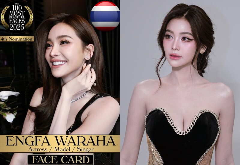 Đúng như thông lệ hằng năm, mới đây một chuyên trang phê bình độc lập sắc đẹp của Mỹ đã công bố top 100 gương mặt đẹp nhất thế giới. Một trong số gương mặt quen thuộc với người hâm mộ sắc đẹp chính là Engfa Waraha.