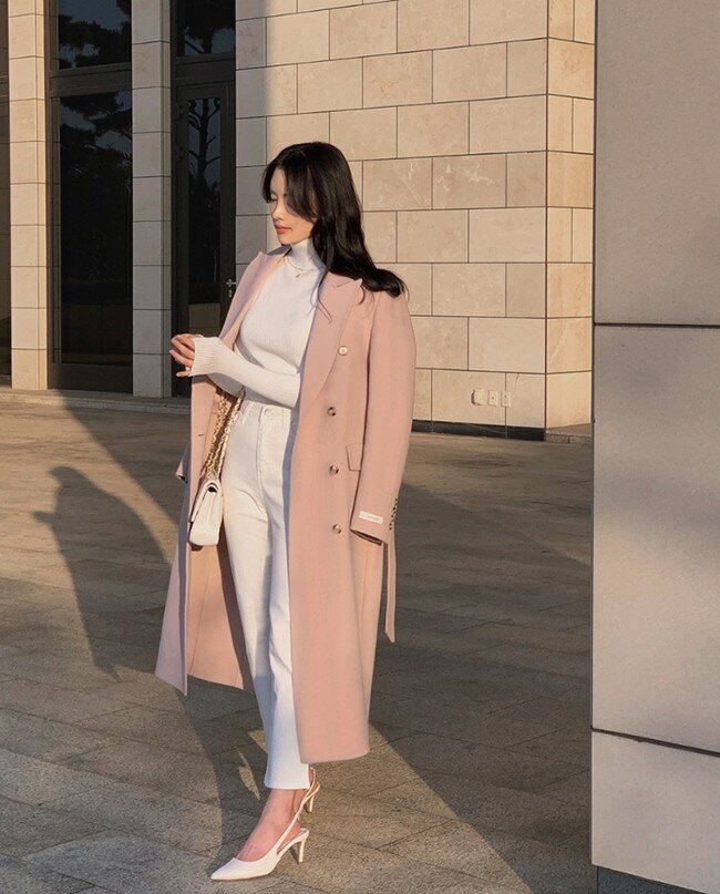 Mùa đông thích diện áo khoác dáng dài nhưng khiến chị em trông amp;#34;có một khúcamp;#34;, đó là do quên 4 nguyên tắc này - 7