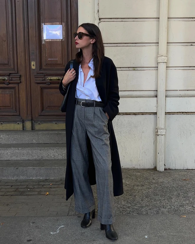 Mùa đông thích diện áo khoác dáng dài nhưng khiến chị em trông amp;#34;có một khúcamp;#34;, đó là do quên 4 nguyên tắc này - 8