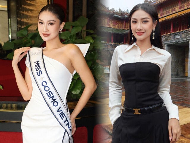 Tín hiệu vui của Hoa hậu Phương Linh tại Miss Cosmo 2025
