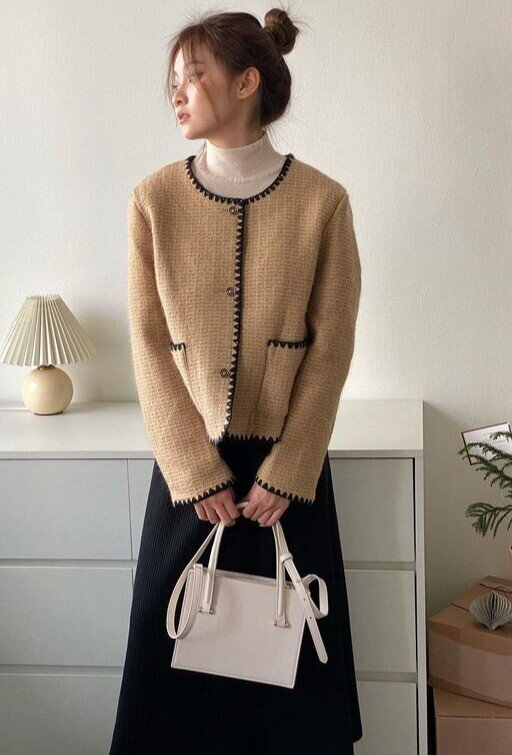 Mùa lạnh tôi vẫn trông amp;#34;chanh sảamp;#34; như tiểu thư nhờ kết thân với kiểu áo khoác giá rẻ, tôn dáng và dễ mặc - 9