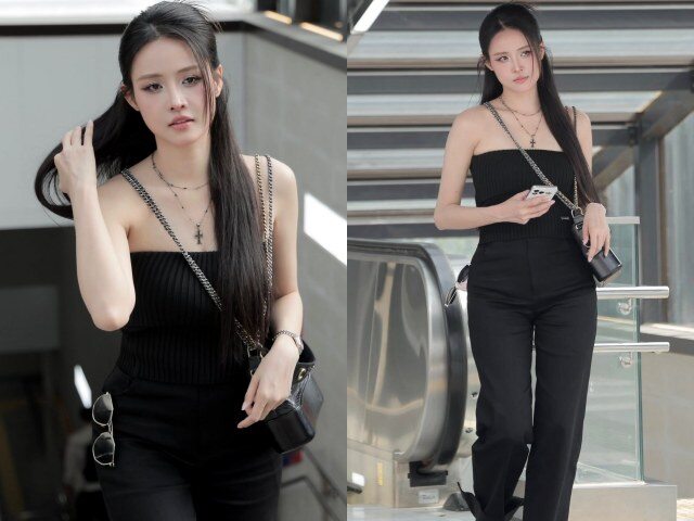 Á hậu Trương Mỹ Nhân bắt trend trạm tỷ khoe nhan sắc đẹp phát mê. 