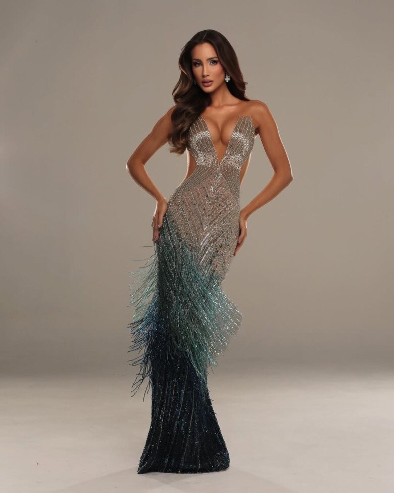 Laila Frizon được đánh giá là một trong những ứng viên mạnh ở Miss Earth 2025 nhờ vóc dáng gợi cảm, kinh nghiệm làm người mẫu. Ảnh: Miss Earth Brazil.