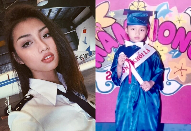 Sở hữu vẻ ngoài nổi bật và từng theo học tại Học viện Hàng không Việt Nam, mỹ nhân này được nhiều người đặc cho danh xưng là "hot girl hàng không".