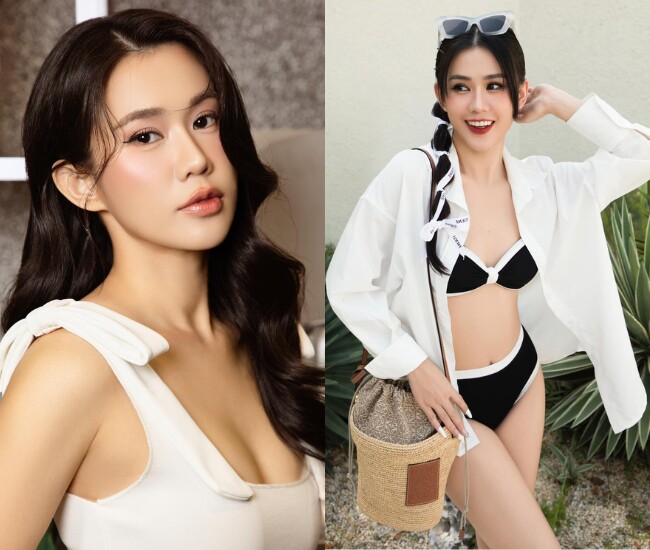 Ngọc Thảo ở tuổi 35 vẫn giữ vững danh xưng hot girl đời đầu nhờ gương mặt trẻ trung, nụ cười rạng rỡ và vóc dáng săn chắc. Cao 1m62 nhưng cô cân đối, gọn gàng, vòng eo nhỏ gọn cùng đôi chân nuột nà, khiến bất kỳ outfit nào diện lên cũng trở nên nổi bật.