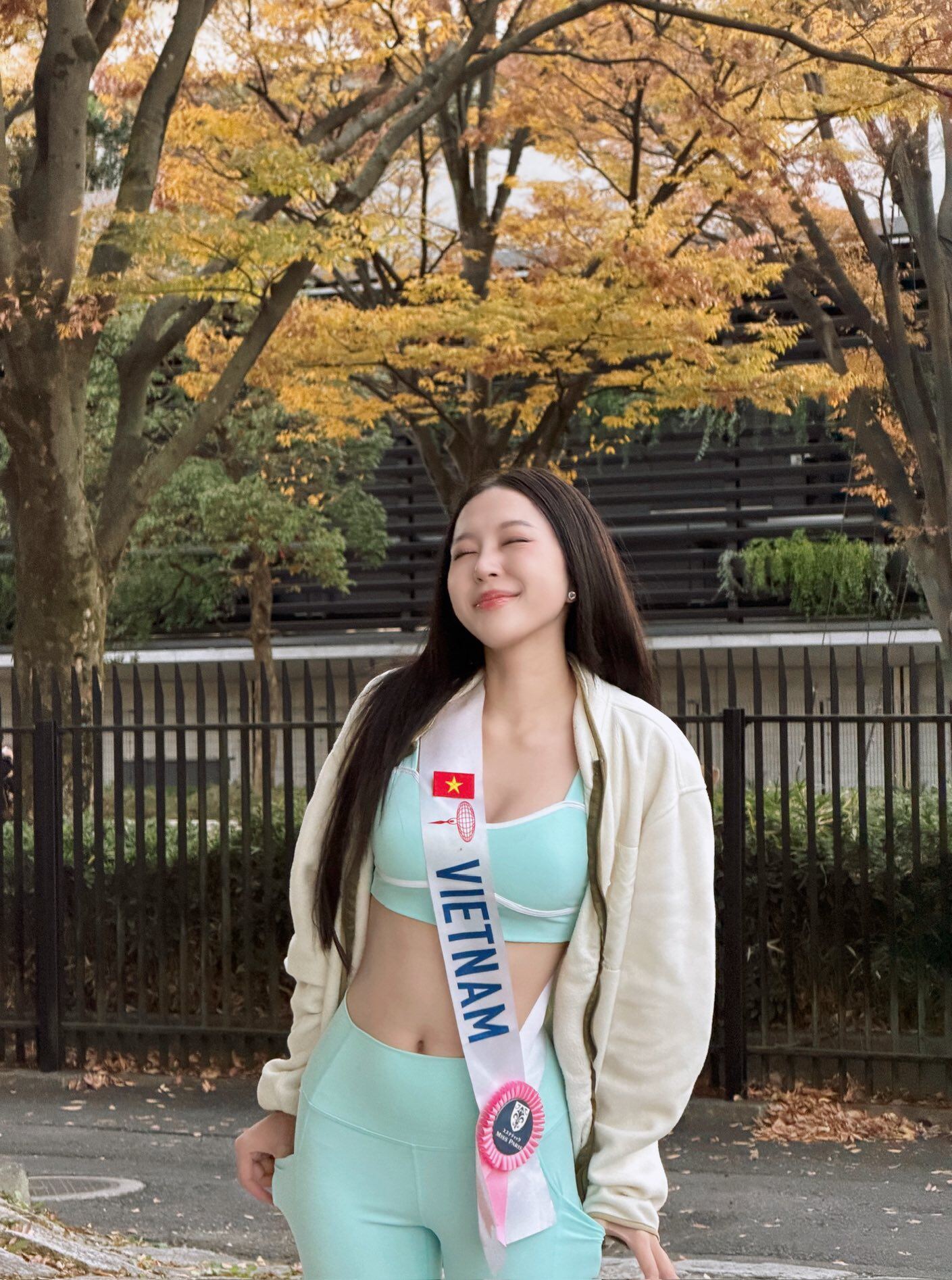 Mỹ nhân sinh năm 2003 flex body căng đét trước thềm Chung kết sau khi nhận nhiều góp ý về ngoại hình trong đêm Bán kết Miss International 2025.