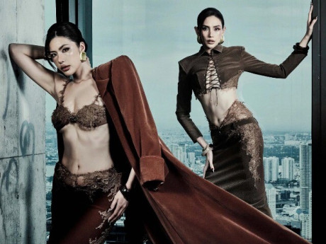 Minh Tú, Võ Hoàng Yến mặc hở đọ body