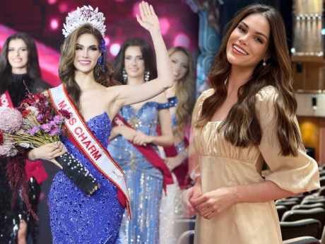 Mỹ nhân "vượt mặt" Mai Ngô đăng quang Miss Charm 2025: Cao 1m82, camera thường khiến nhiều người ngỡ ngàng